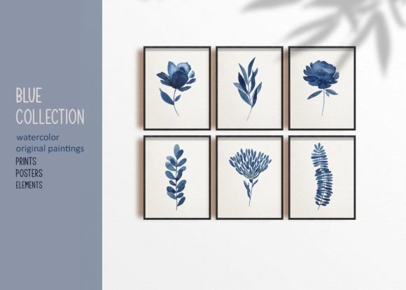 Blue Floral Prints: A Practical Guide to Choosing and Displaying Watercolor Wall Art