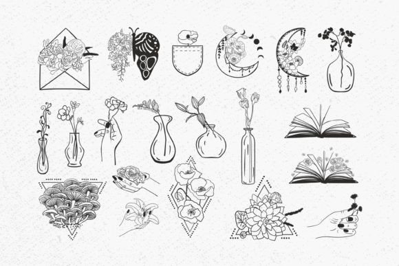 Boho Floral Bundle, Celestial: A Practical Resource for Modern Visual Storytelling