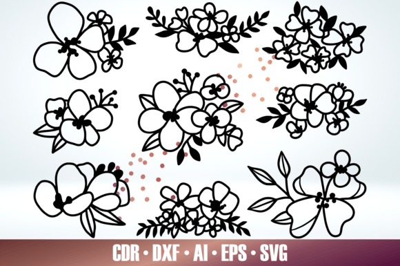 Evaluating the 9 Floral Bundle for Versatile Laser Cutting Projects