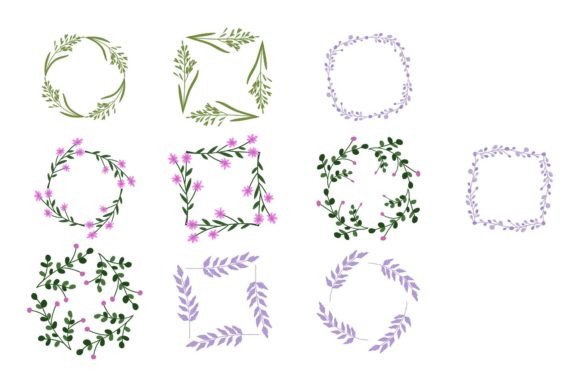 Floral Frame Ornament: A Versatile Design Asset for Modern Creators
