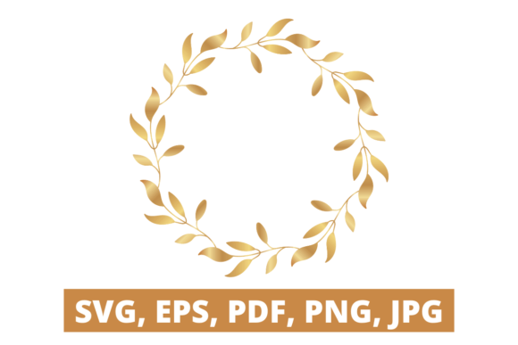 Gold Floral Frame: A Design Element That Works Across Every Creative Project