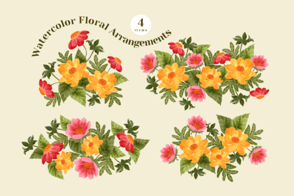 The Enduring Allure of Tropical Watercolor Floral Arrangements in Modern Design