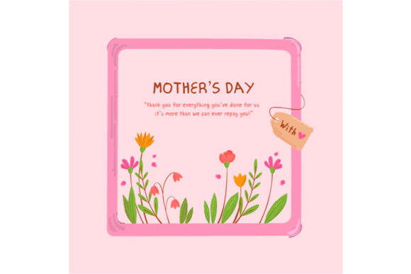 The Enduring Charm of Digital Botanical Art for Celebrating Mothers