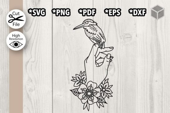 The Timeless Beauty of Floral Hummingbird Hand Line Art: From Delicate Sketches to Digital Mastery