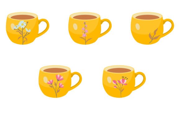 Understanding the Floral Design Coffee Cup Digital Asset