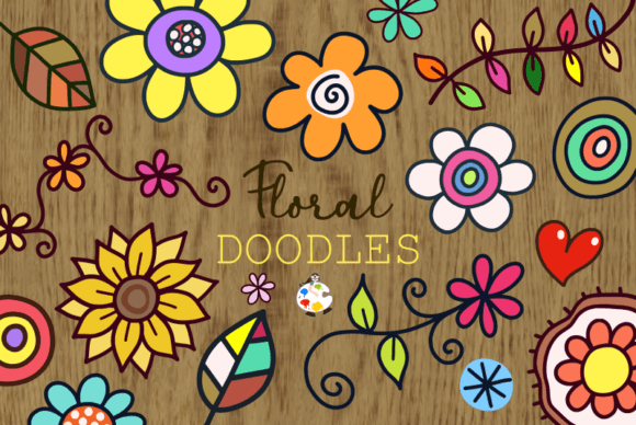 Unleashing Creative Potential with Floral Doodles — Crafting Elements for Every Season